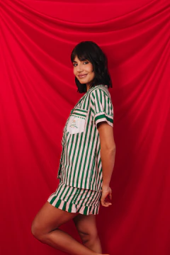 Pijama Noelle Curto - loja online