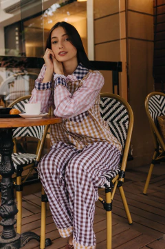 Pijama Longo Feliz no Simples