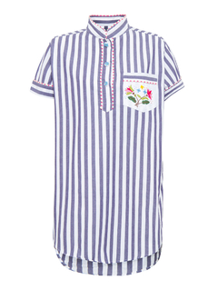 Chemise Marinho Floral na internet