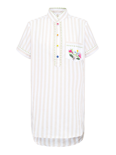 Chemise Nude Floral na internet