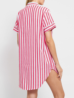 Chemise Vermelho Floral - comprar online