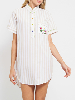 Chemise Nude Floral