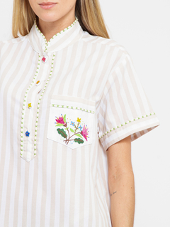 Chemise Nude Floral - PS.61