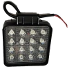 FAROL AUXILIAR 16 LED 48W QUADRADO PARA MAQUINAS AGRICOLAS