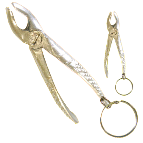 Chaveiro Metálico Odontológico - Fórceps - comprar online