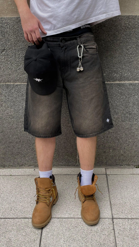 Baggy Denim Jorts
