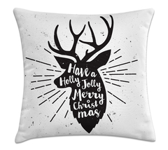 Capa de Almofada Natal 45x45 - Alce