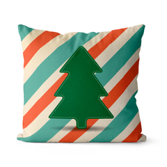 Kit 4 Capas De Almofadas Natal 45x45 - Papai Noel - Kombigode Store