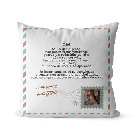 almofada dia das mães