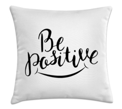 Capa de Almofada be positive 45x45