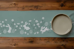 Trilho de Mesa Páscoa Coelho Vetor - comprar online