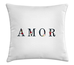 Capa de Almofada AMOR 45x45