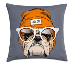 Capa de Almofada Cool Dog 45x45