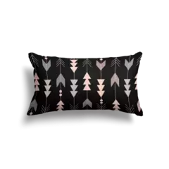 Capa de Almofada Decorativa 30x50 - Flechas rosas - comprar online