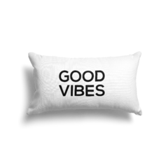 Capa De Almofada Retangular 30x50 - Good Vibes