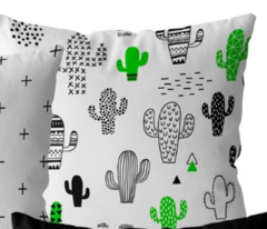 Capa Almofada Decorativa 45X45 CACTOS - comprar online