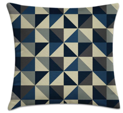 Capa Almofada Decorativa 45X45 QUADRADO MARINHO - comprar online