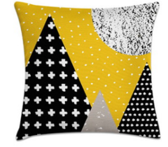 Capa de Almofada Decorativa 40x40- montanha lua - (cópia) - comprar online