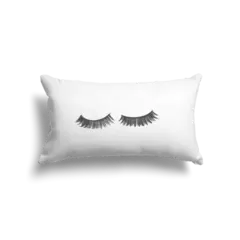 Capa Almofada Decorativa 30x50 - cilios branco - comprar online