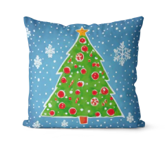 Kit 4 Capas De Almofadas Enfeite de Natal 45x45 na internet