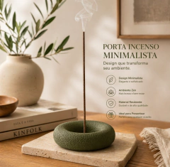 Porta Incenso Decorativo Minimalista – Incensário Moderno