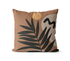 Kit 4 Capas De Almofadas 45x45 - Monstera Terroso - Kombigode Store