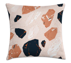 Capa De Almofada Decorativa 45x45 - Pedra preciosa