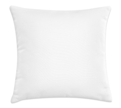 Capa De Almofada Lisa 45x45 - Branco