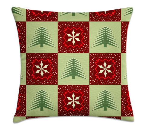 Capa de Almofada Natal 45x45 - Natalina
