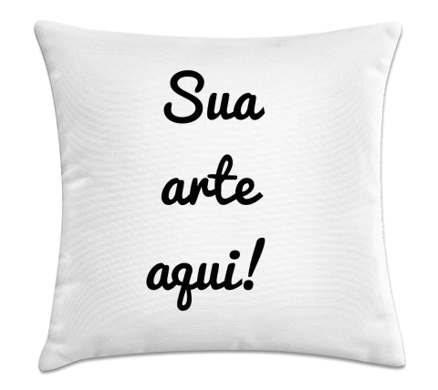 Capa De Almofada Personalizada - Sua Arte