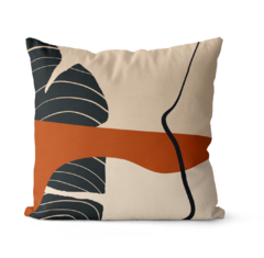 Kit 4 Capas de Almofadas Decorativas 45x45 - Terroso Monstera na internet