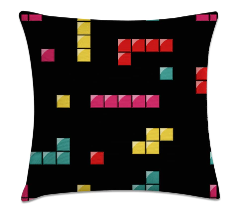 Capa De Almofada Geek 45x45 - 006