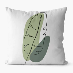 Kit 4 Capas Almofadas 45x45 - Mulher Floral Verde - Kombigode Store