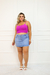 Imagem do Short Saia Jeans Plus Size - Claro