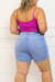 Short Saia Jeans Plus Size - Claro - loja online