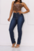 Calça Reta Jeans - Escura na internet