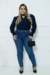 Calça Cigarrete Jeans Plus Size - Média