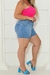 Shorts Jeans Plus Size Barra Normal - Sairaf Jeans
