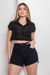 Short Jeans Cintura Alta - Preto na internet