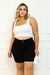 Bermuda Jeans Plus Size - Preta - comprar online