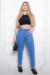 Calça Mom Jeans Cintura Alta- Media - comprar online