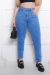 Calça Mom Jeans Cintura Alta- Media - loja online