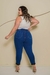 Calça Jeans Capri Plus Size - Escura na internet