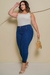 Calça Jeans Capri Plus Size - Escura - comprar online