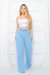 Calça Pantalona Jeans Leve - Clara - loja online