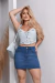 Saia Jeans - Média - comprar online