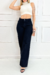 Calça Wide Leg Jeans - Preta na internet