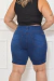 Bermuda Ciclista Jeans Plus Size - Escura - loja online