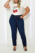 Calça Reta Jeans Plus Size - Escura - Sairaf Jeans