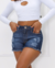 Shorts Jeans Barra Desfiada - Sairaf Jeans
